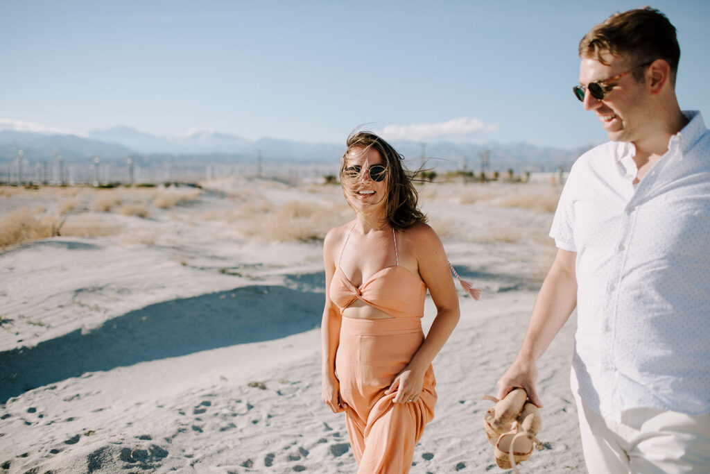 engagement session palm springs