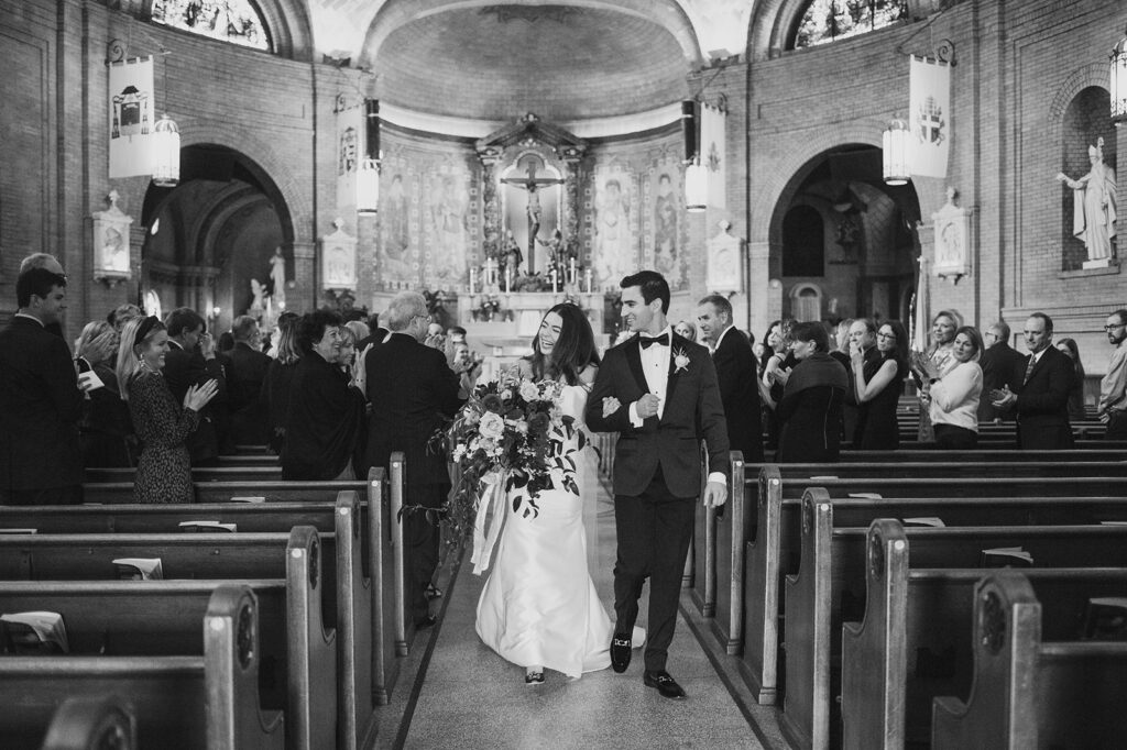 basilica st Lawrence wedding photos