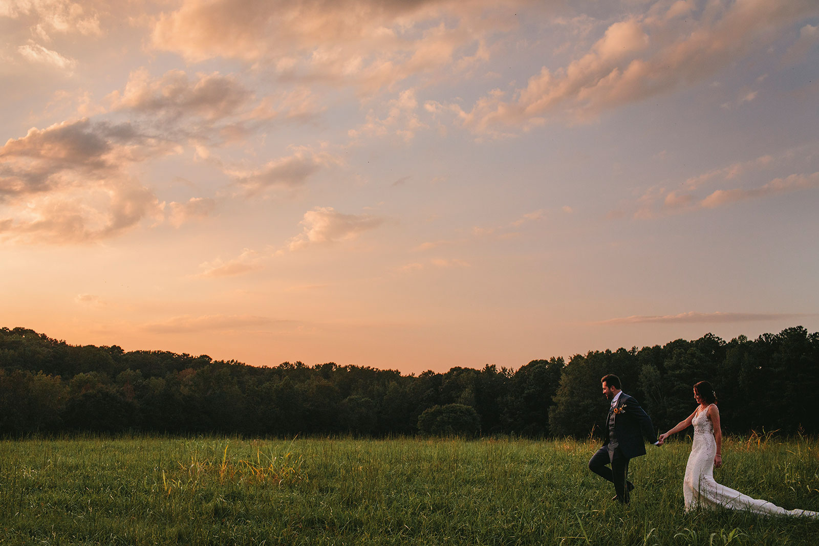 the meadows Raleigh wedding