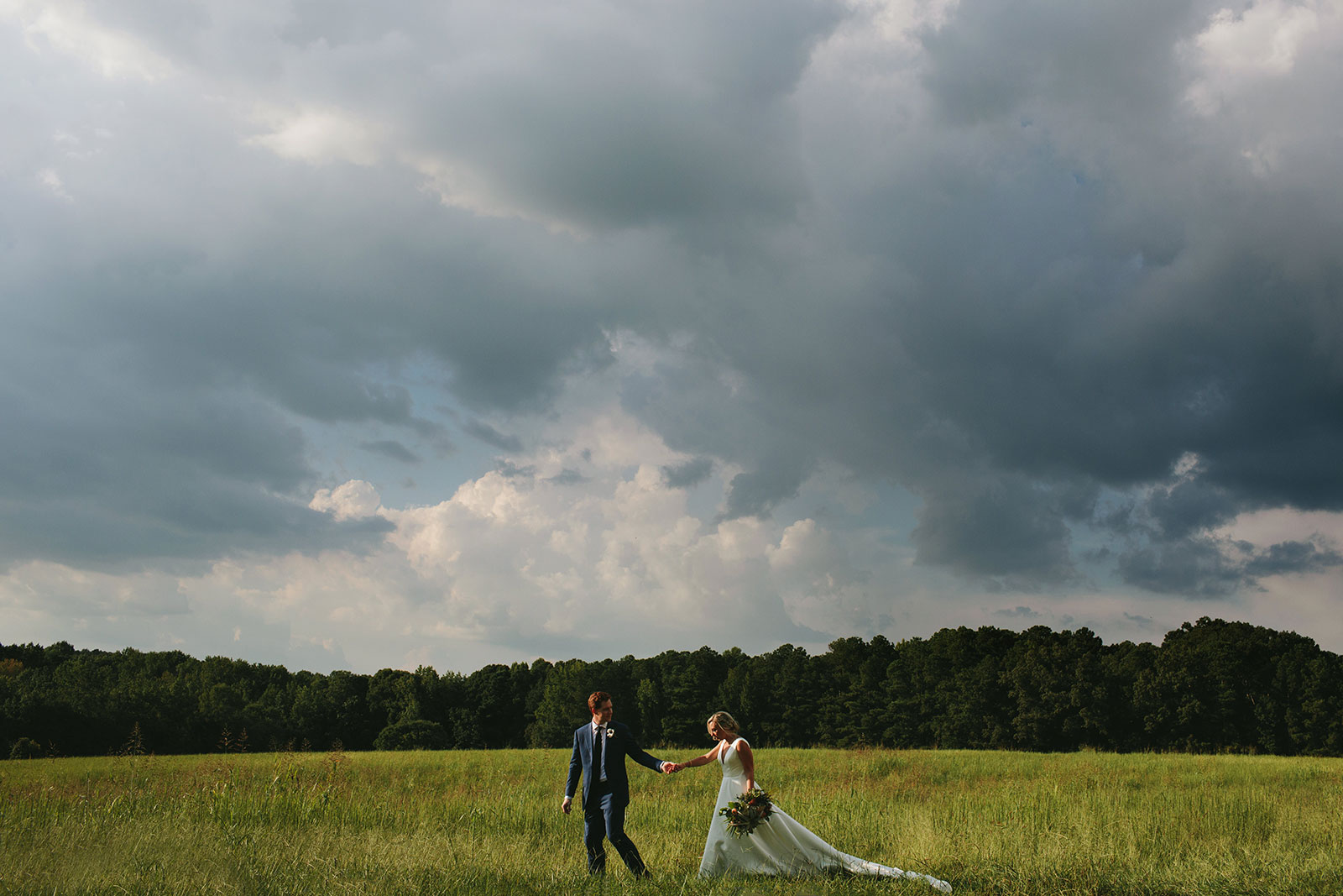 the meadows Raleigh wedding