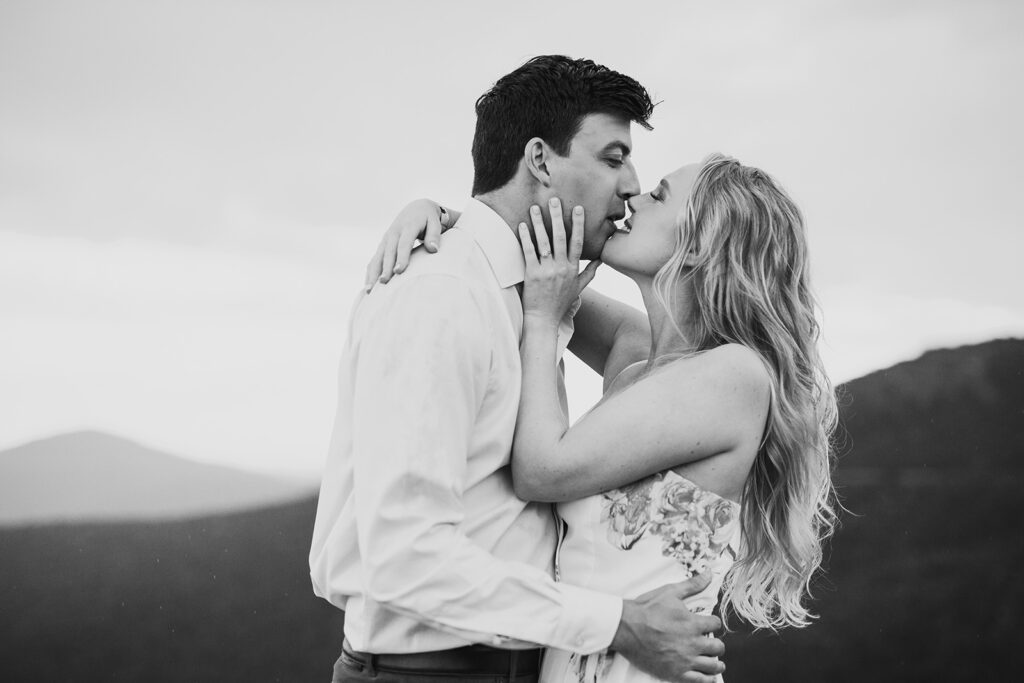 engagement session in Boone nc