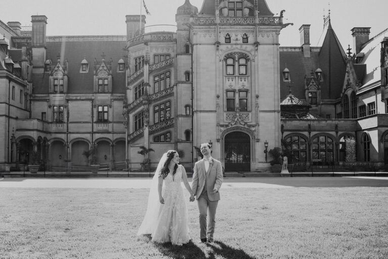 Front Lawn Biltmore Wedding