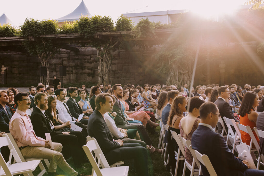 tennis lawn ceremony biltmore