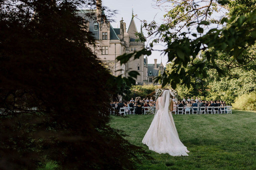 front lawn biltmore ceremony