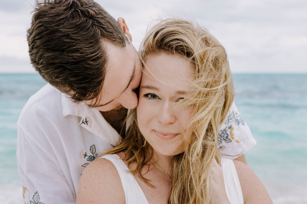 Bahamas engagement session on the beach