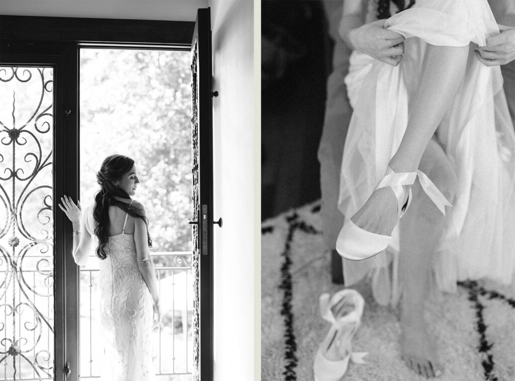 ballet wedding shoes