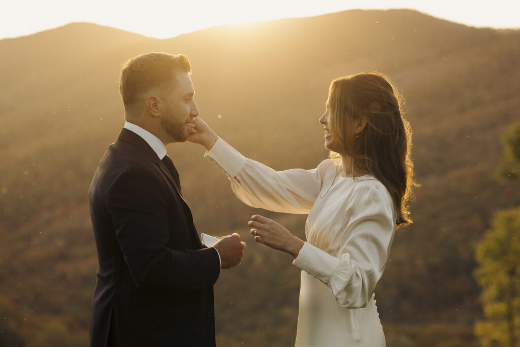 cataloochee ranch wedding photos