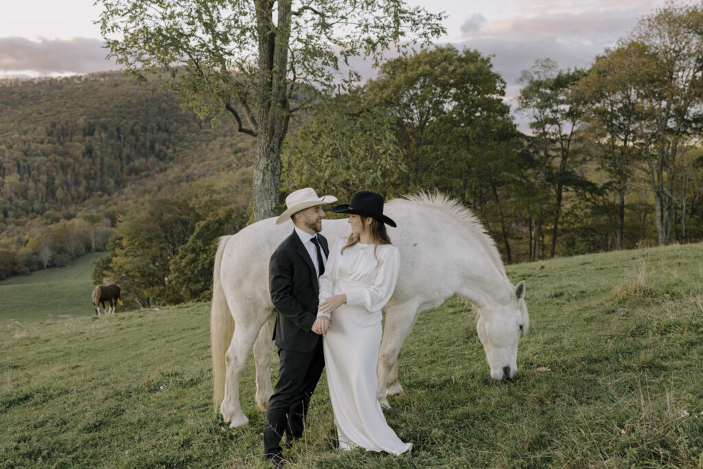 horse wedding north carolina