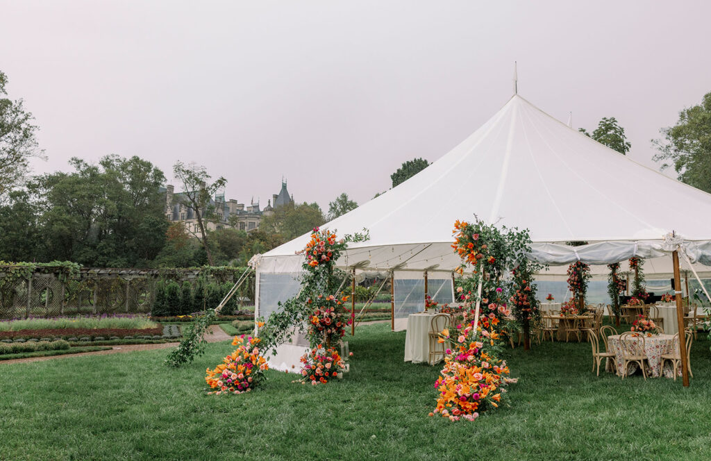 walled gardens wedding tent biltmore