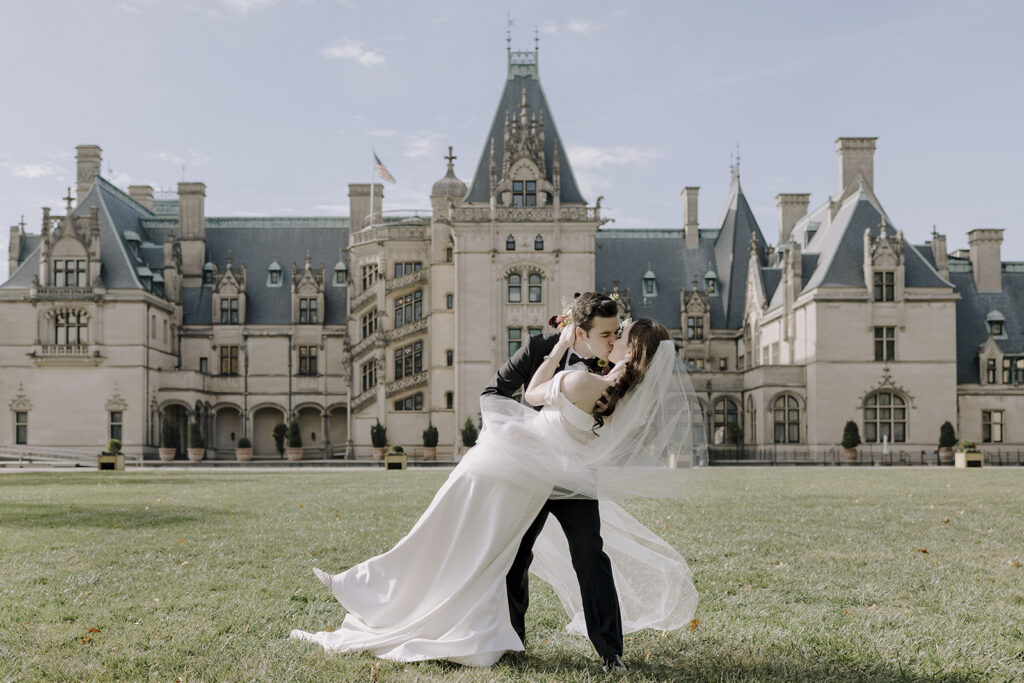 front lawn biltmore wedding