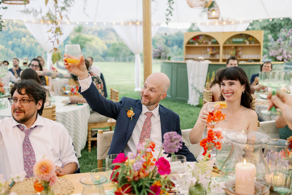 claxton farm tented wedding